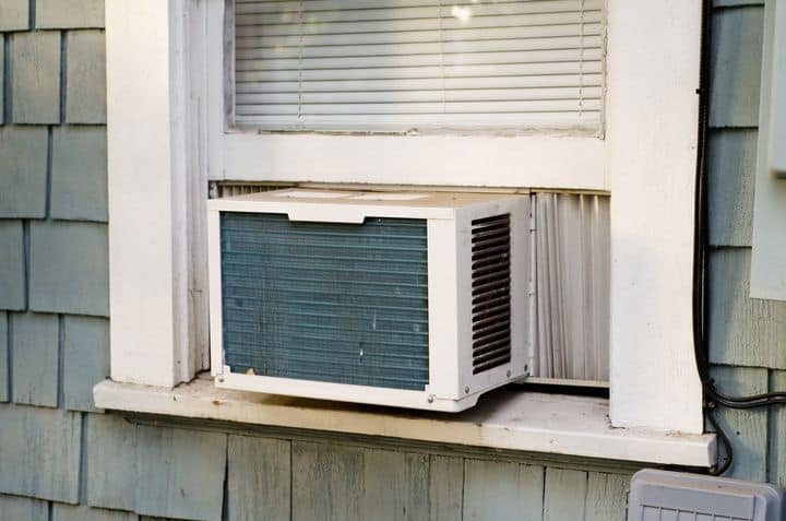 A window air conditioning unit is often the reason for that unwanted draft. 