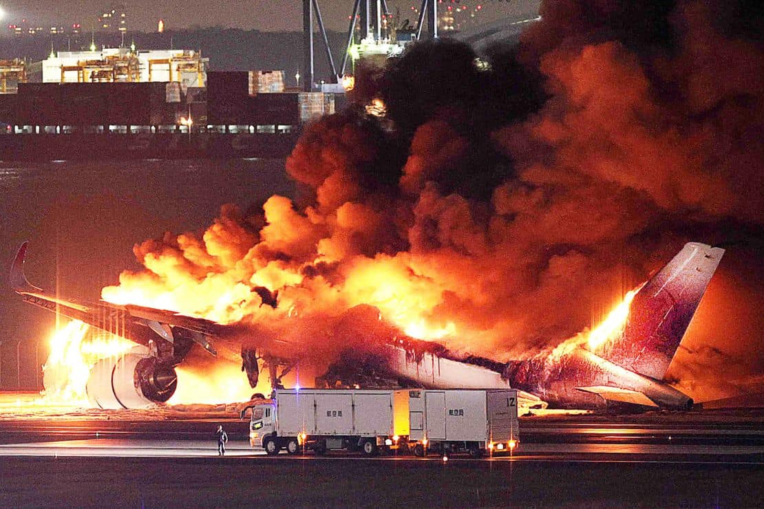 All 379 people onboard Japan Airlines flight 516 survived this crash in January 2024, thanks to the exemplary behavior of crew and passengers.